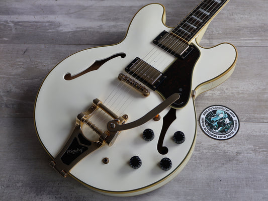2011 Epiphone Limited Edition ES-355 Dot w/Bigsby (Alpine White)