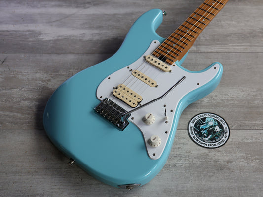 2021 Jackson MJ Series Misha Mansoor Signature So-Cal Caramelized Maple Fingerboard (Daphne Blue)