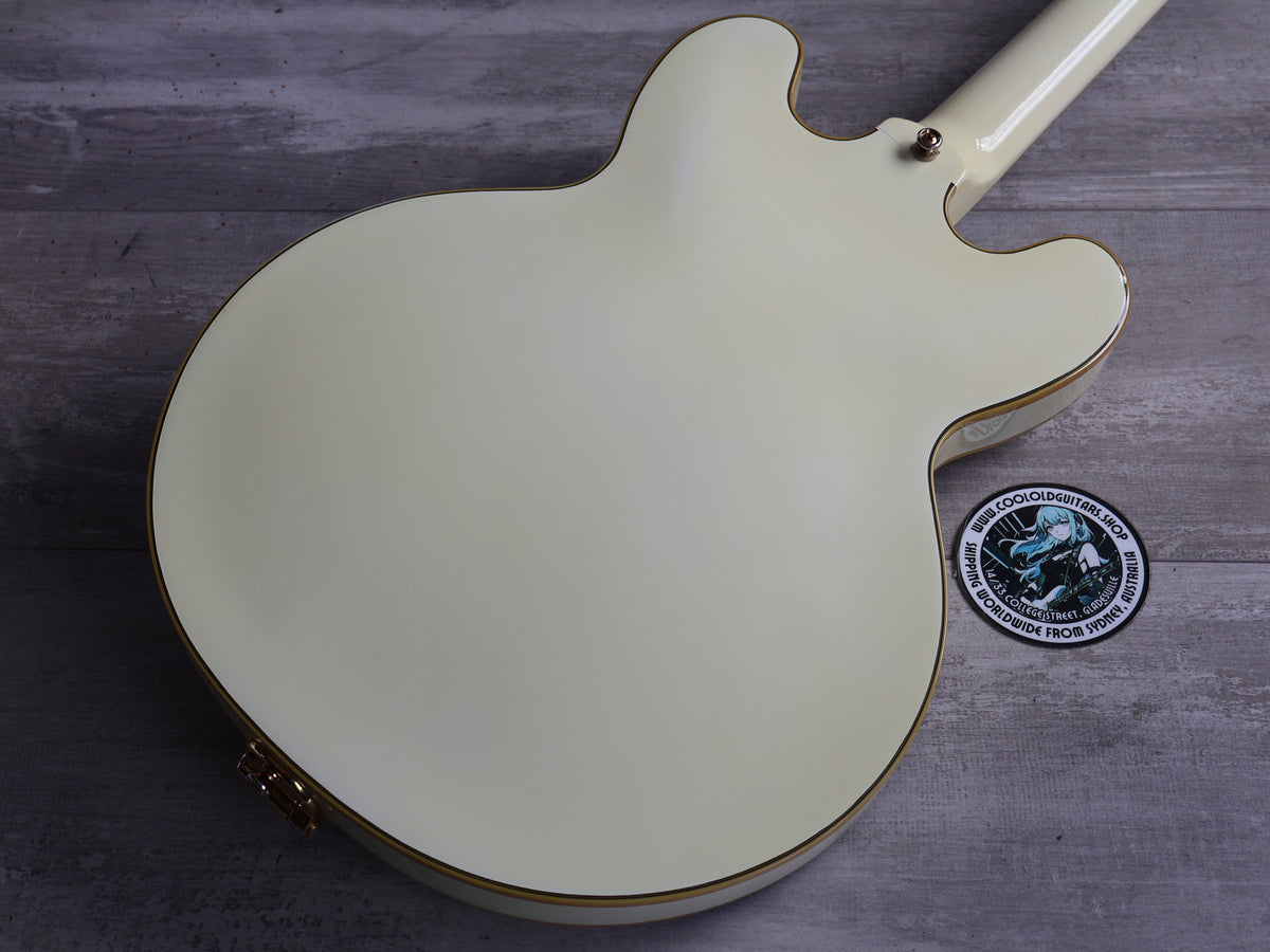 2011 Epiphone Limited Edition ES-355 Dot w/Bigsby (Alpine White)