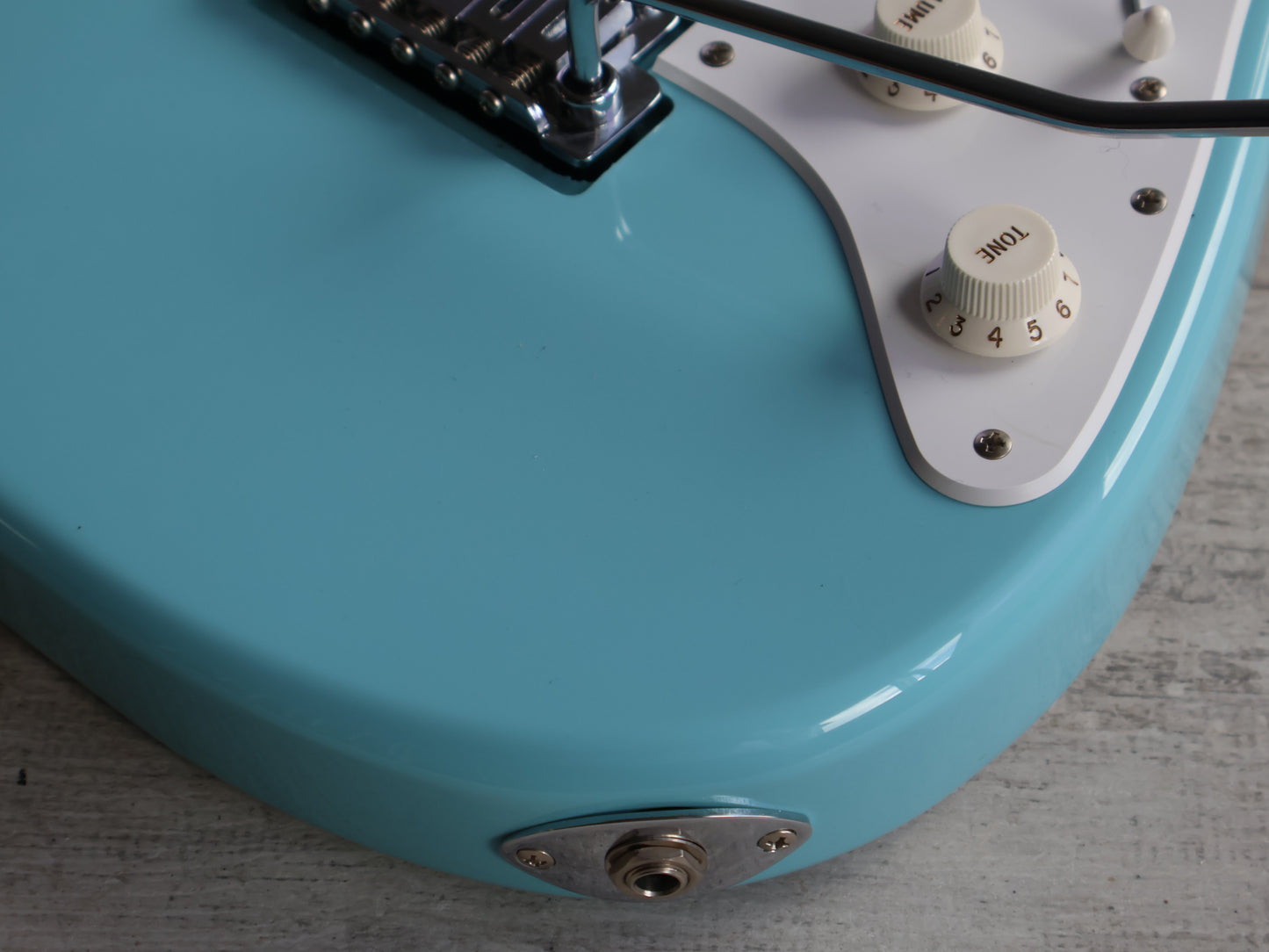 2021 Jackson MJ Series Misha Mansoor Signature So-Cal Caramelized Maple Fingerboard (Daphne Blue)