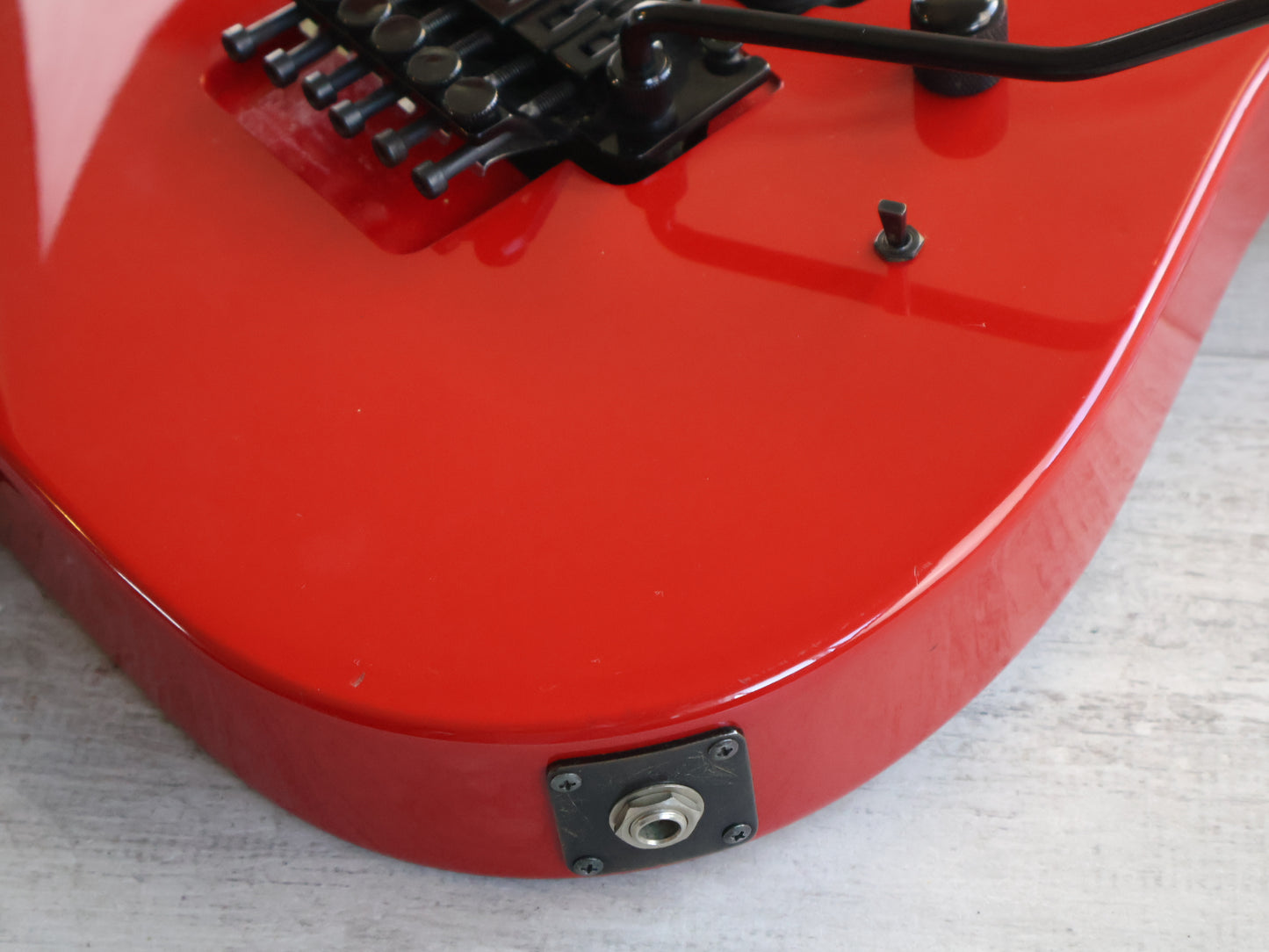 1990's ESP Japan 320RJ Custom Order Mirage HH Superstrat (Ferrari Red)