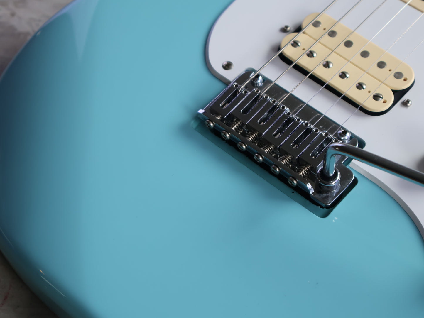 2021 Jackson MJ Series Misha Mansoor Signature So-Cal Caramelized Maple Fingerboard (Daphne Blue)