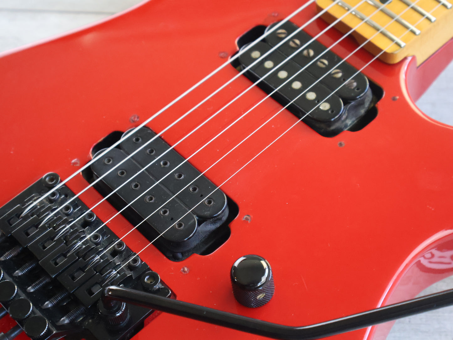 1990's ESP Japan 320RJ Custom Order Mirage HH Superstrat (Ferrari Red)