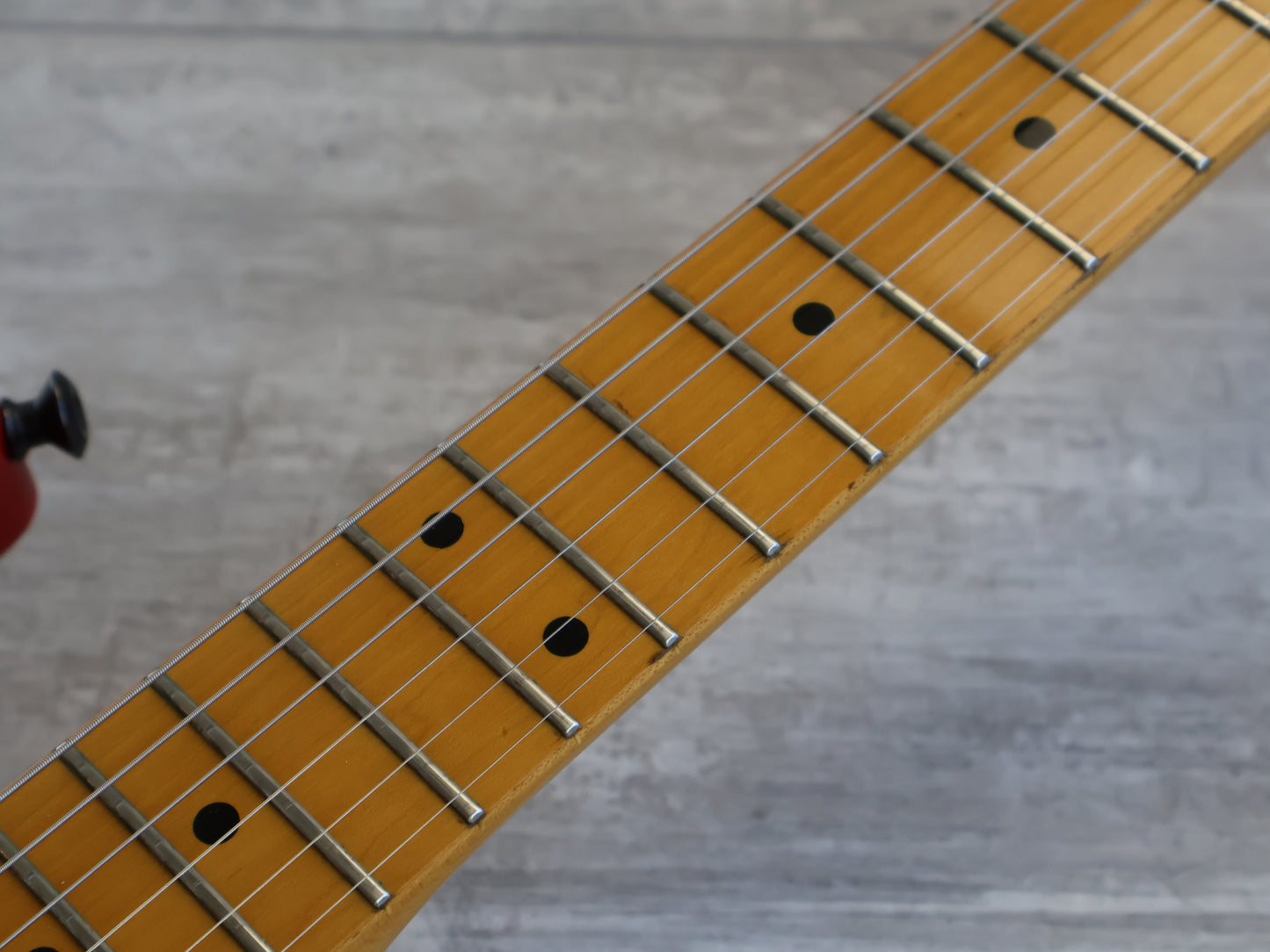 1990's ESP Japan 320RJ Custom Order Mirage HH Superstrat (Ferrari Red)