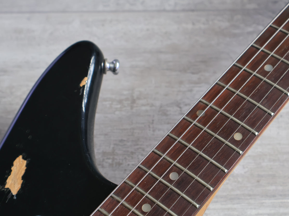 1960's Aria Japan (Matsumoku) 1532T Jaguar-Style Offset (Black - Radiohead)
