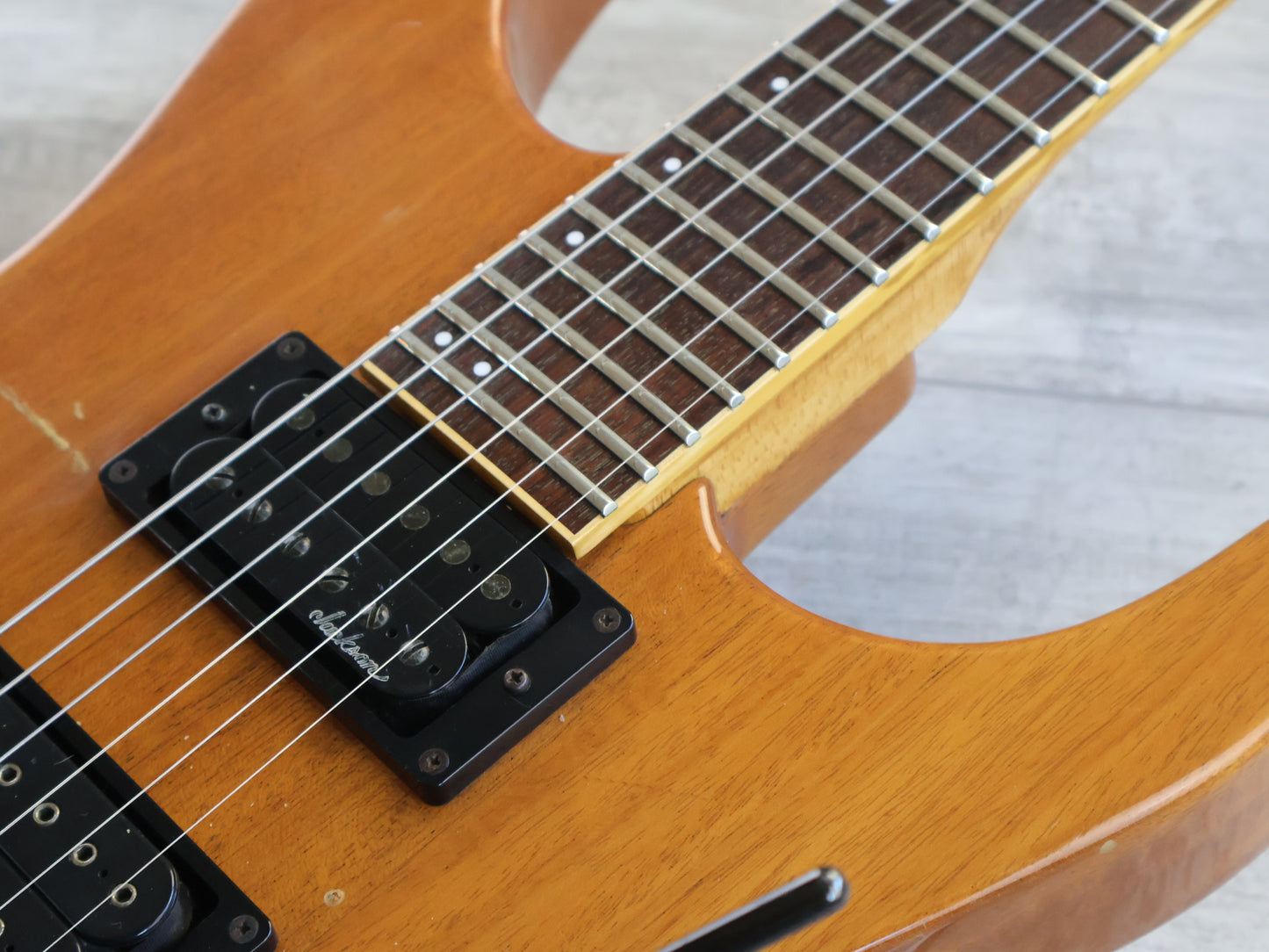 1993 Jackson Japan Super Dinky Standard (Natural Mahogany)