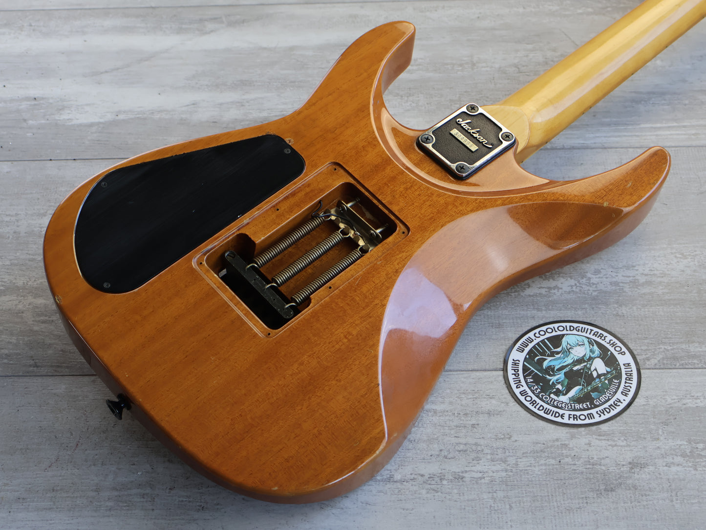 1993 Jackson Japan Super Dinky Standard (Natural Mahogany)