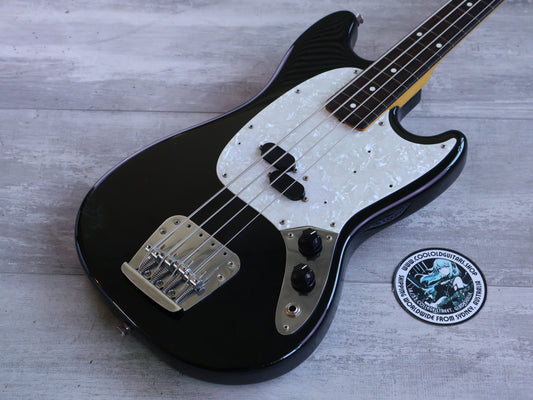 2013 Fender Japan MB-SD Fretless Mustang Bass (Gloss Black)