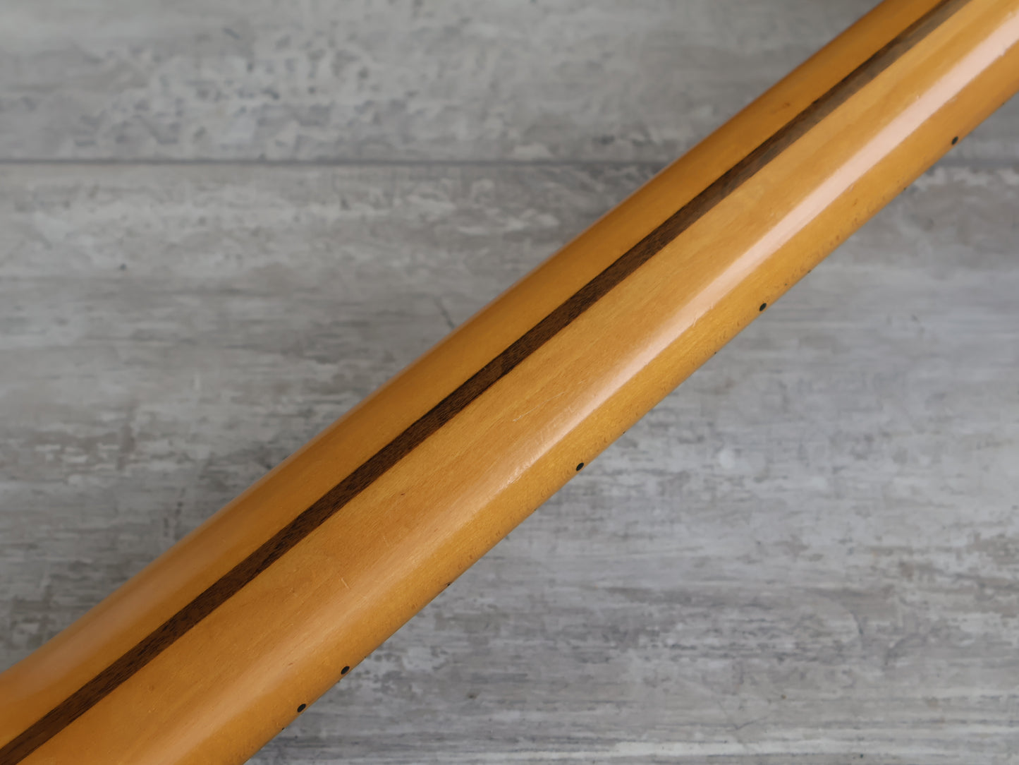 1990's P-Project Japan BUB-4 "Bottom Up Bass" Jazz Bass w/EMG's (Sakura Snowstorm)