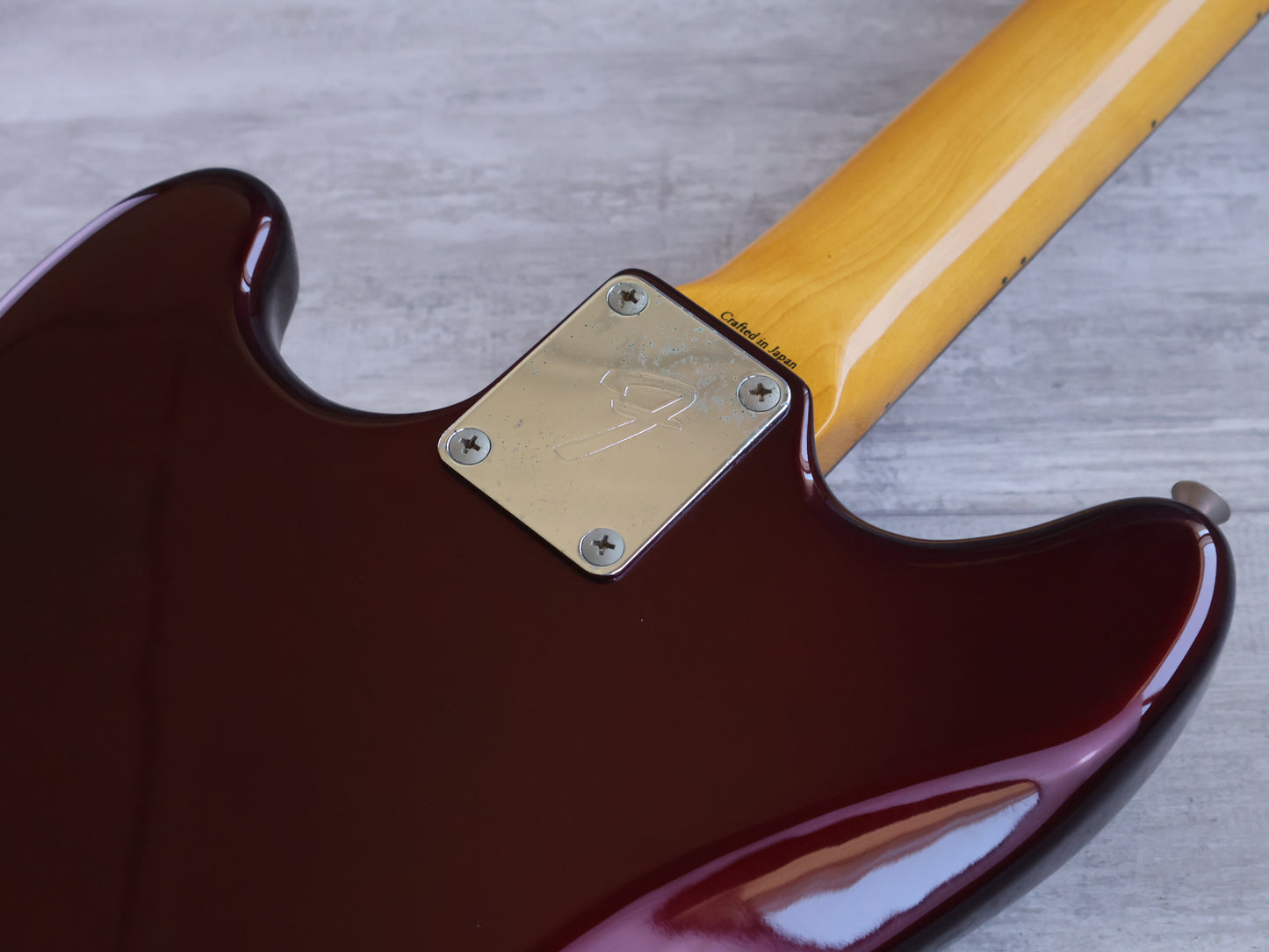 2006 Fender Japan MG73-85CO '73 Reissue Competition Mustang (Old Candy Apple Red)