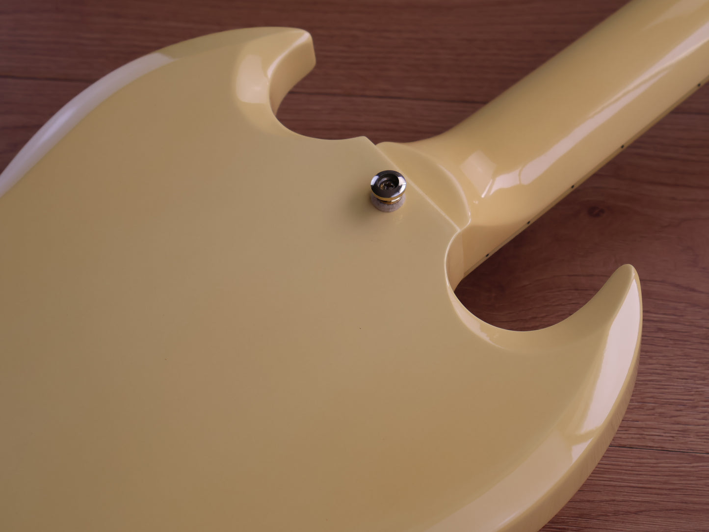 2010 Epiphone G-400 Custom Three-Pickup SG (Antique Ivory)