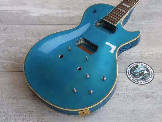Burny RLC-60G Les Paul Custom Project (Metallic Blue)