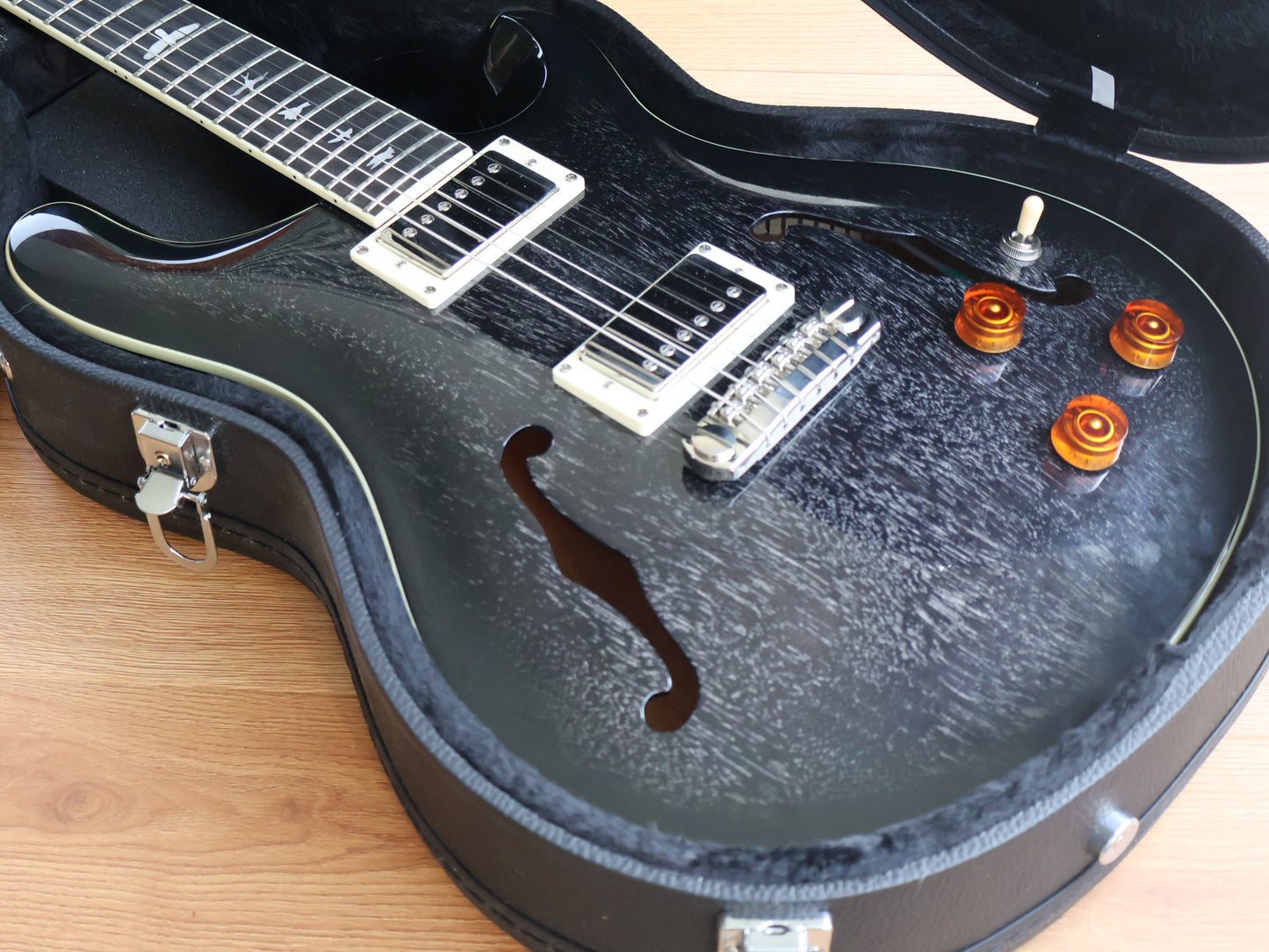 PRS Paul Reed Smith SE Hollowbody Standard Piezo (Dog Hair Smokeburst)