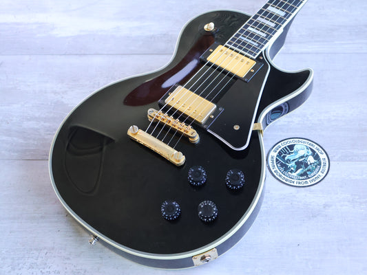 2024 Epiphone 'Inspired By Gibson Custom' Les Paul Custom (Ebony)