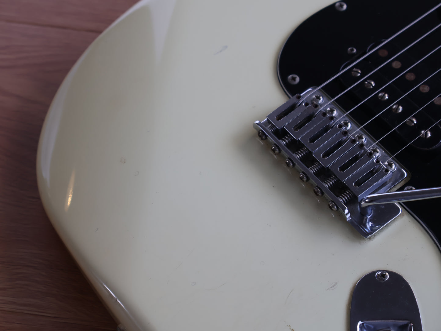 1989 Fender Japan STM60 Pro Feel "Medium Scale" Stratocaster (White)