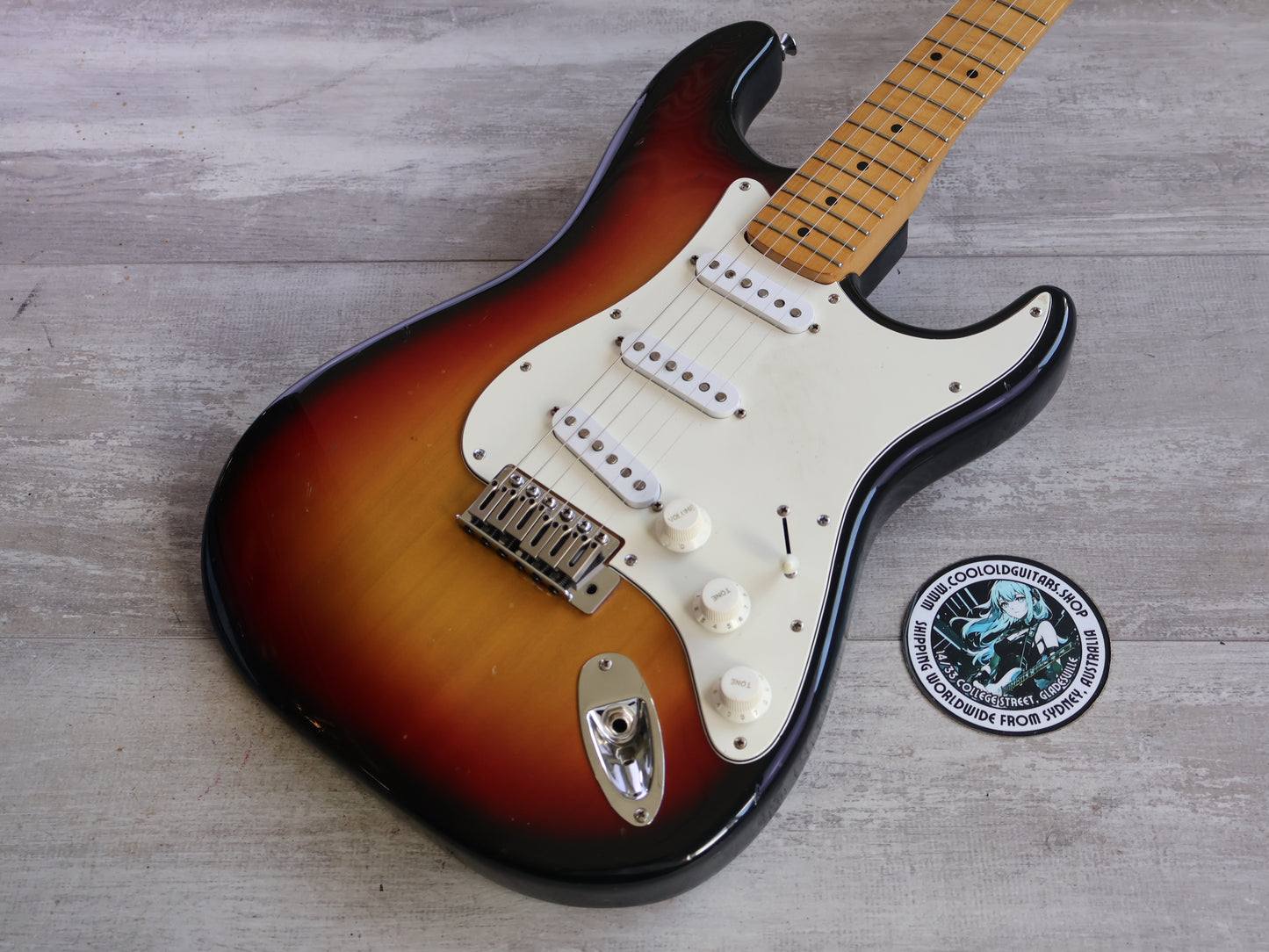 1978 Greco Japan SE-500 Super Sounds Stratocaster (Sunburst)