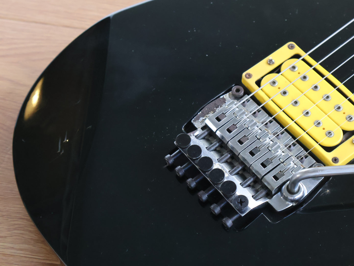 1980's ESP Japan Custom Order SEC Series Stratocaster (Black)