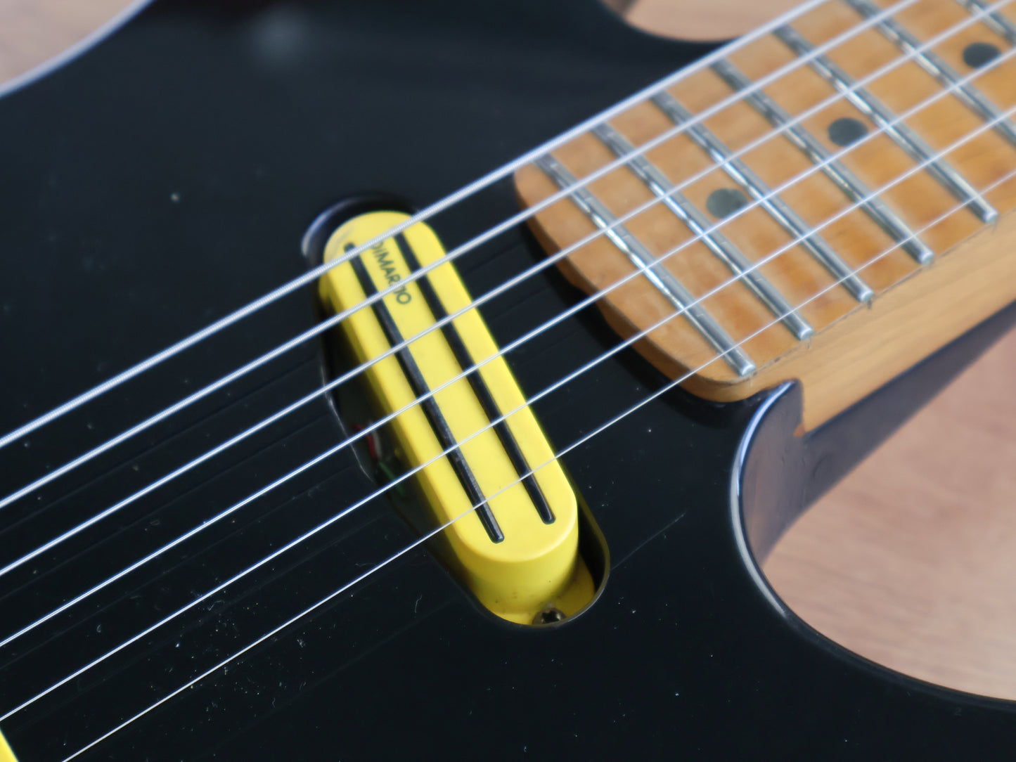 1980's ESP Japan Custom Order SEC Series Stratocaster (Black)