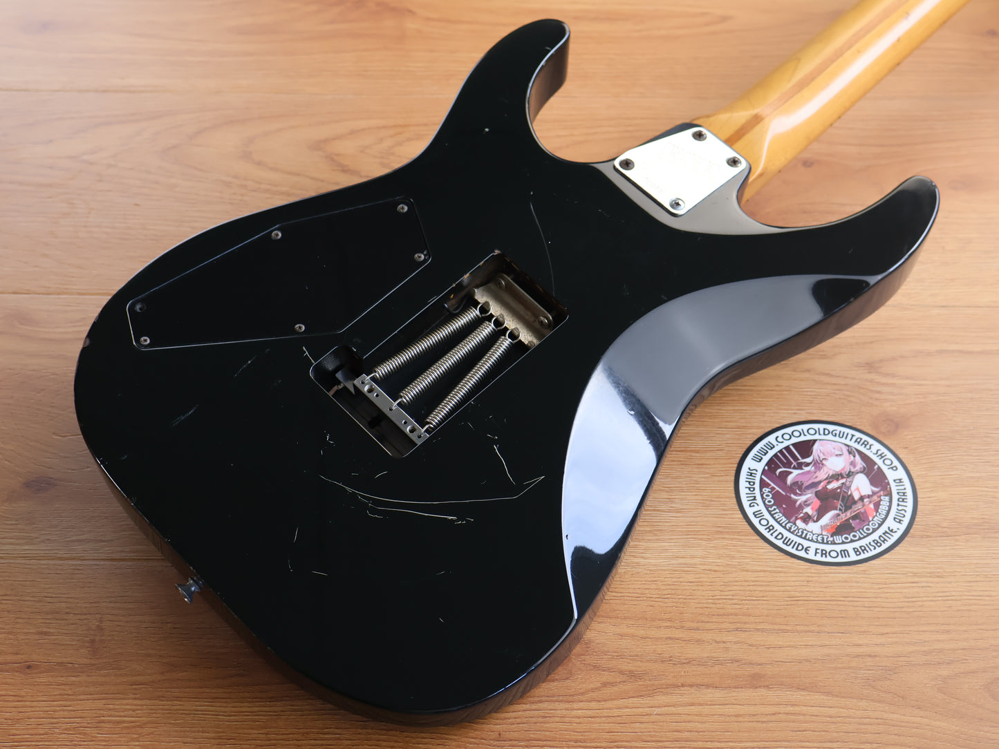 1980's ESP Japan Custom Order SEC Series Stratocaster (Black)