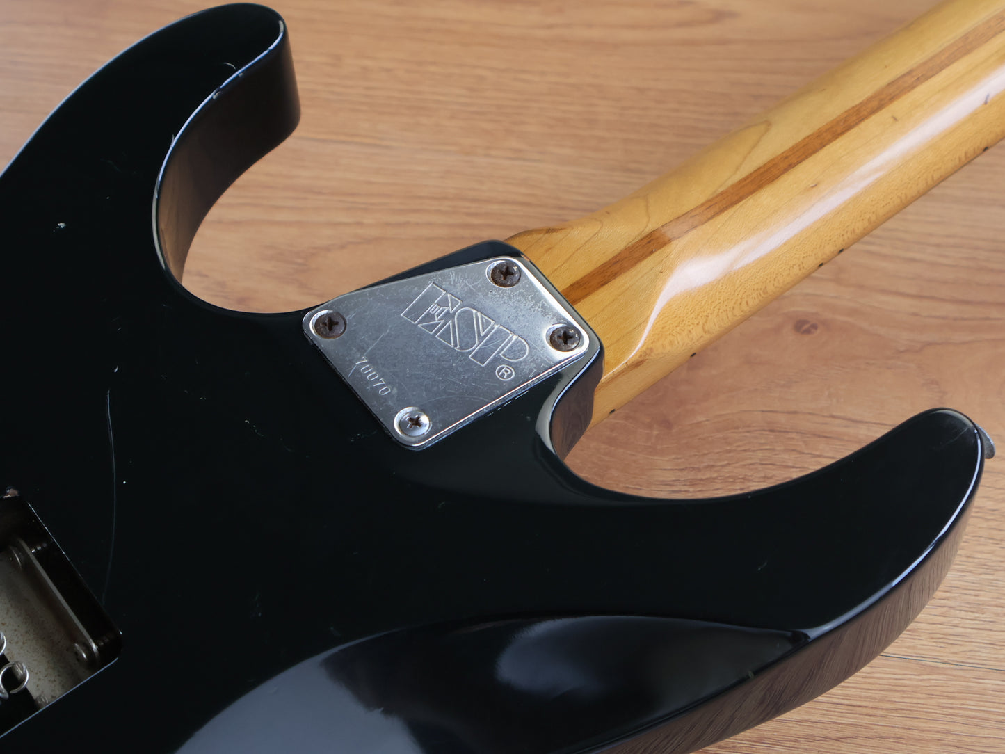 1980's ESP Japan Custom Order SEC Series Stratocaster (Black)