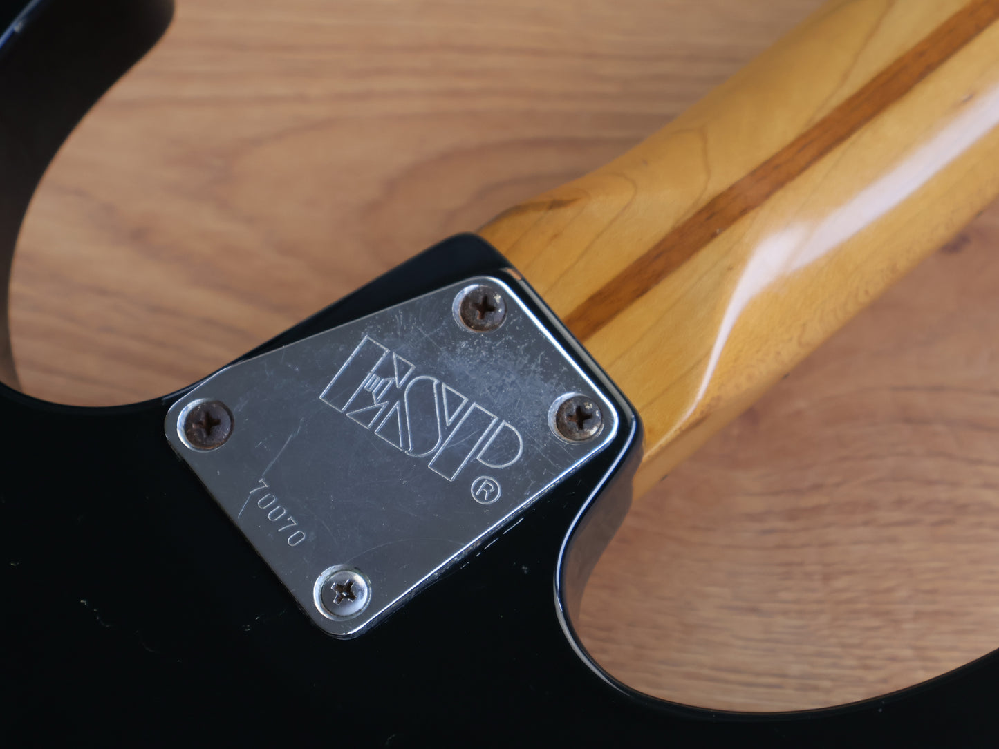 1980's ESP Japan Custom Order SEC Series Stratocaster (Black)