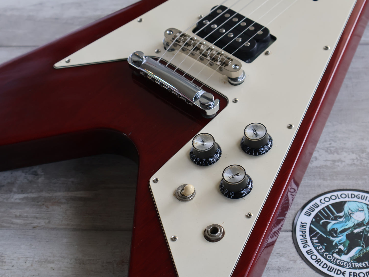 2009 Gibson USA '67 Flying V w/Dimarzio's (Cherry Red)