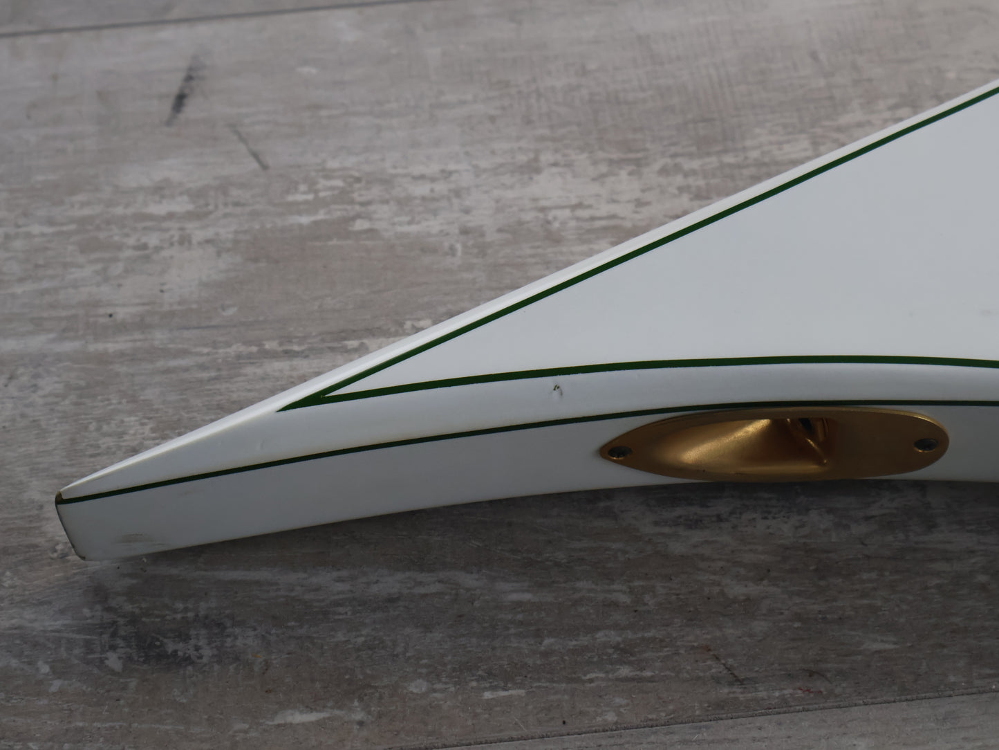 1990’s Grover Jackson Japan Rhoads Flying V Electric Guitar (Refinished Green Racing Stripe)