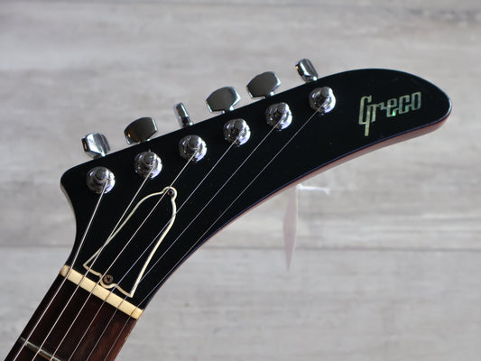 1978 Greco Japan EX800HR "Rick Nielsen" Explorer (Cherry Sunburst)