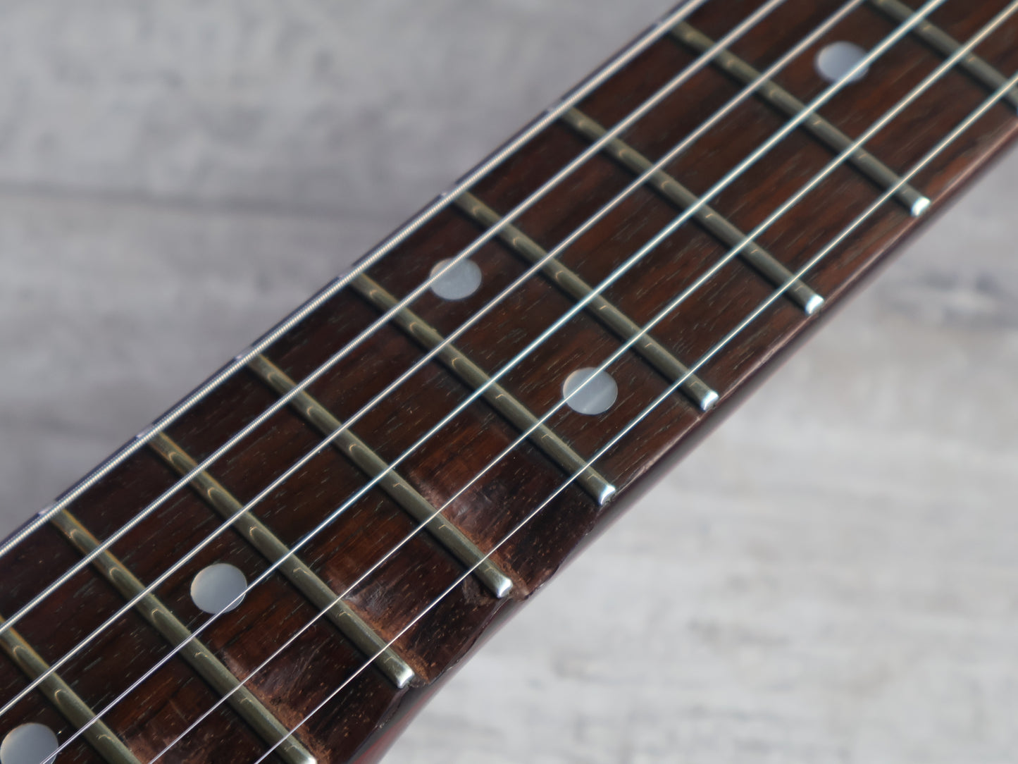 1980 Aria Pro II Japan FV-550 '67 Reissue Flying V (Cherry Red)