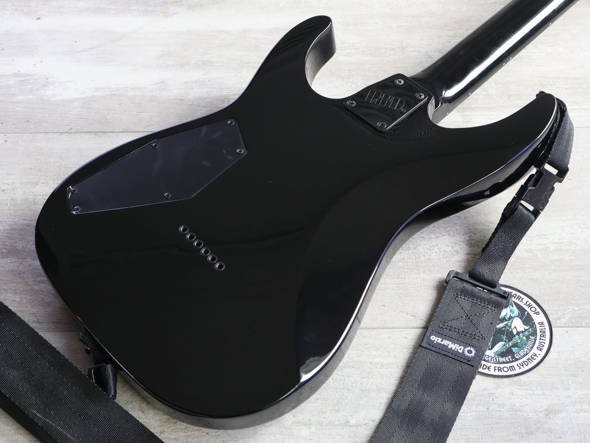 2024 ESP LTD M-201 Baritone Electric Guitar (Black)