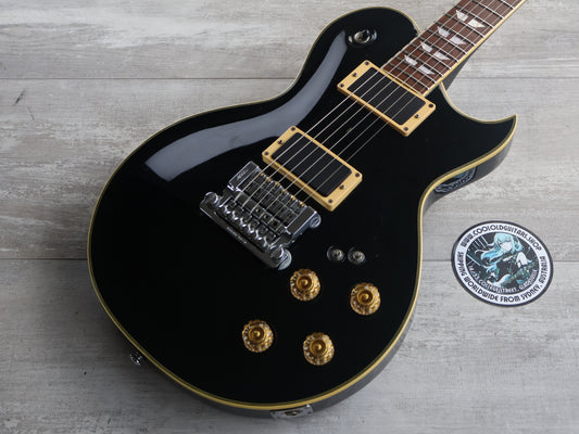 1984 Aria Pro II PE-DELUXE KV Single Cutaway w/Kahler (Black)