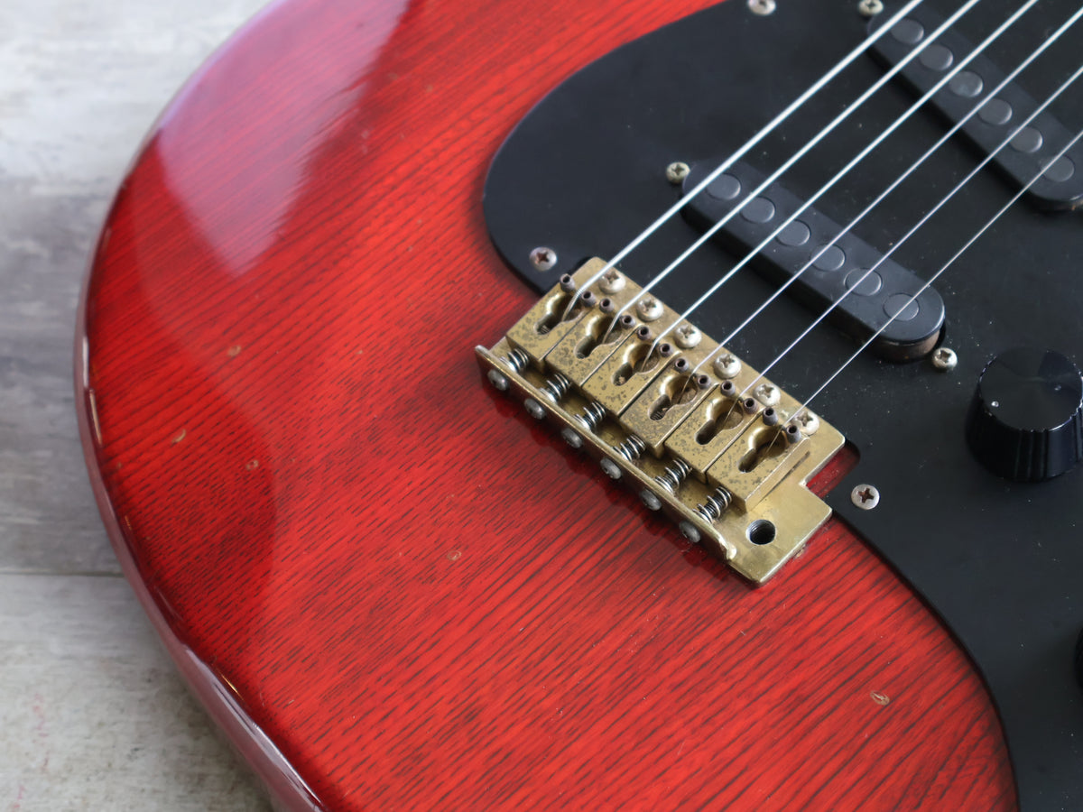 1981 Aria Pro II Japan Bobcat RS (Transparent Red)