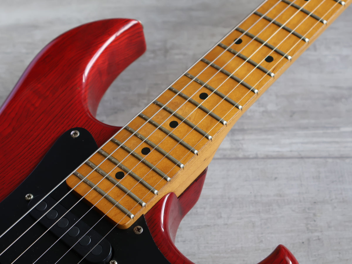 1981 Aria Pro II Japan Bobcat RS (Transparent Red)