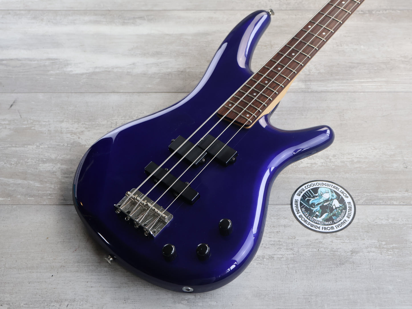 1994 Ibanez Japan SR-400 SDGR Soundgear Bass (Blue)