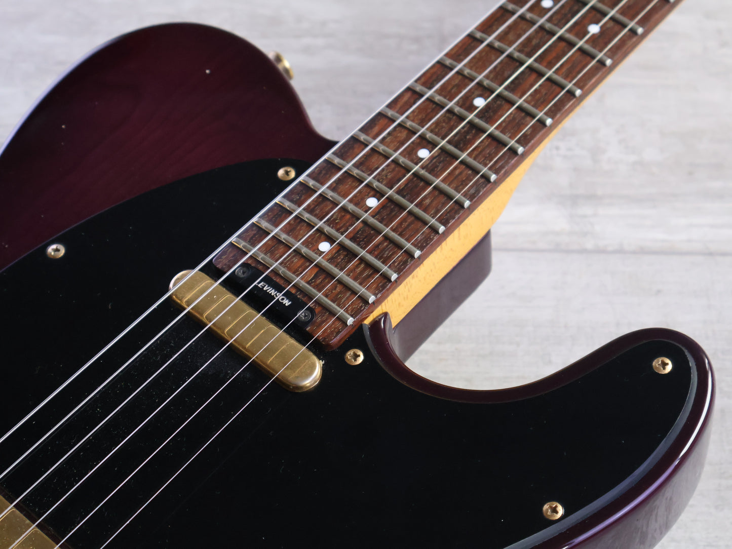 1989 Levinson Blade Delta T2 Telecaster (Misty Violet)