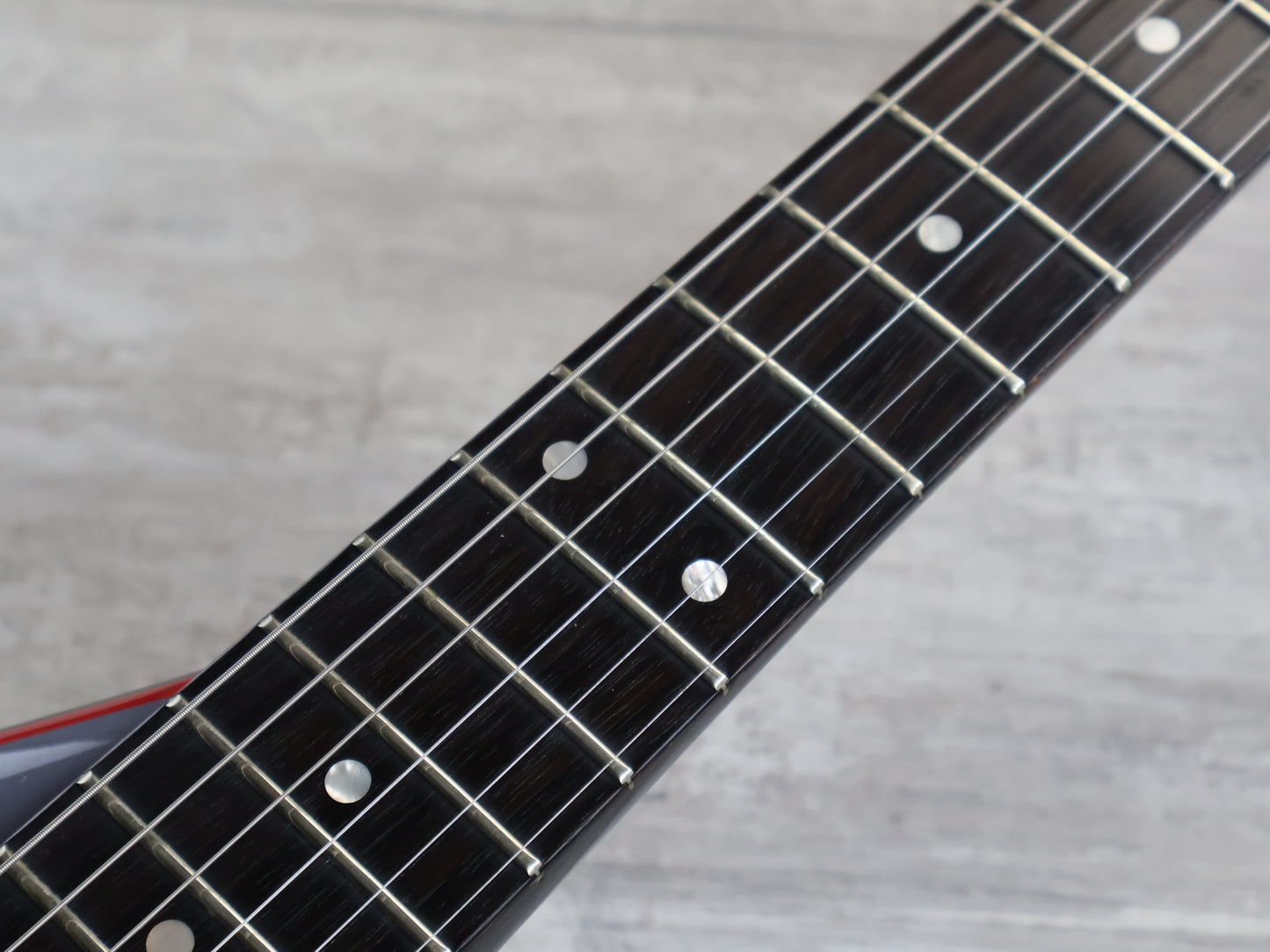 ESP Japan Mick Jones Death Dagger (Silver/Black)