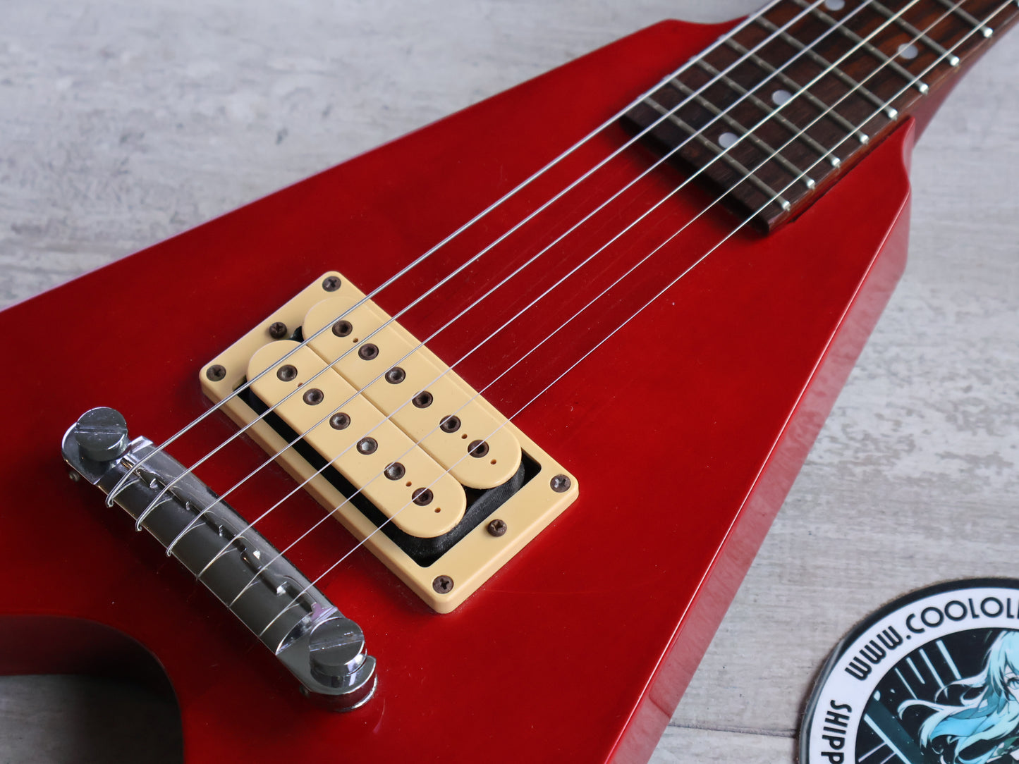 1980's D'Mini Japan Mini Flying V (As used by Zappa, Vai etc)