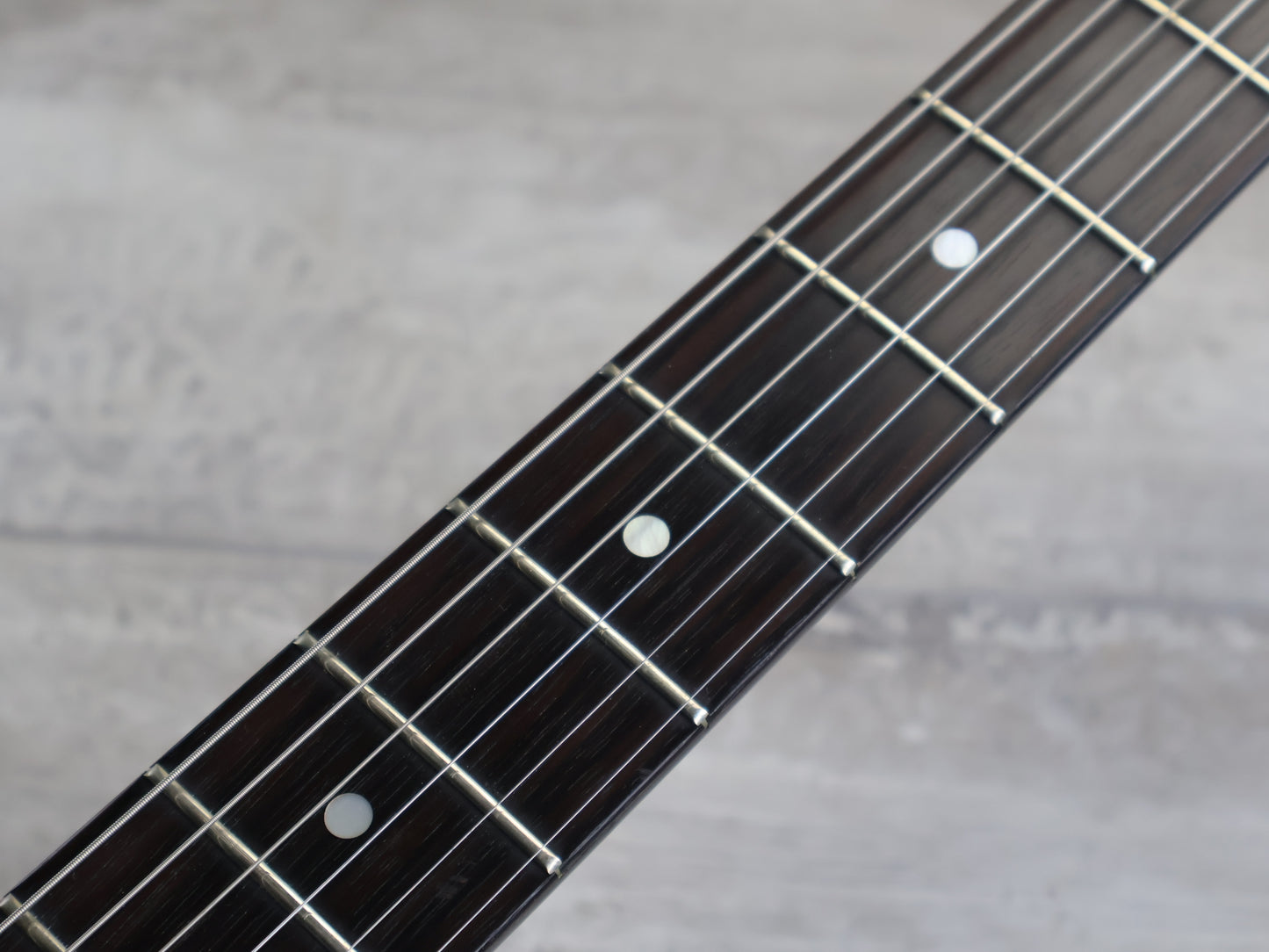 ESP Japan Mick Jones Death Dagger (Silver/Black)