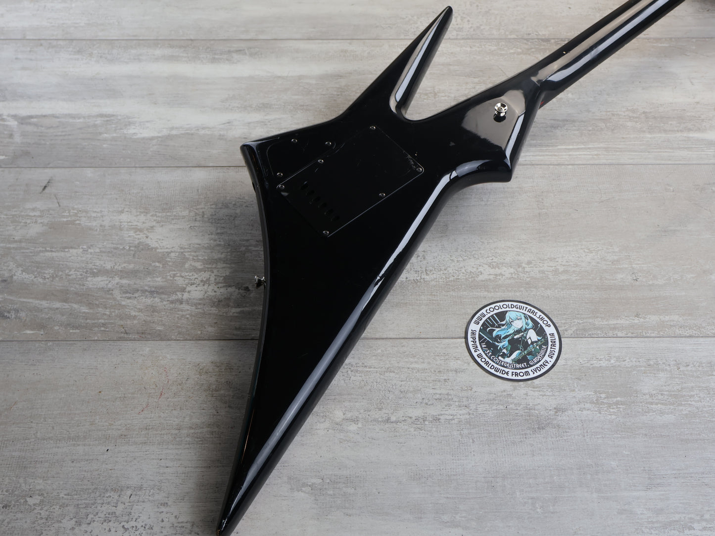 ESP Japan Mick Jones Death Dagger (Silver/Black)