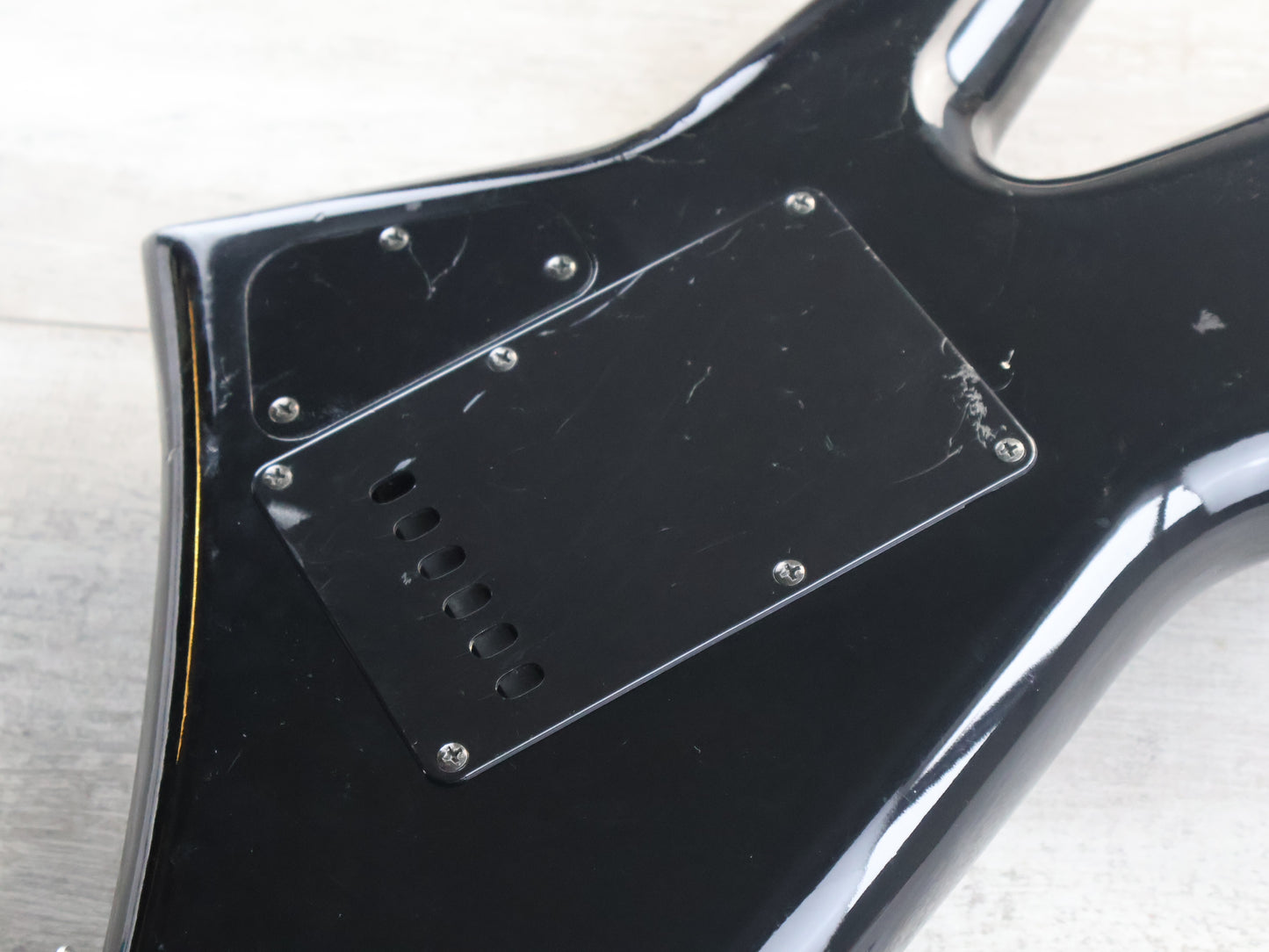 ESP Japan Mick Jones Death Dagger (Silver/Black)