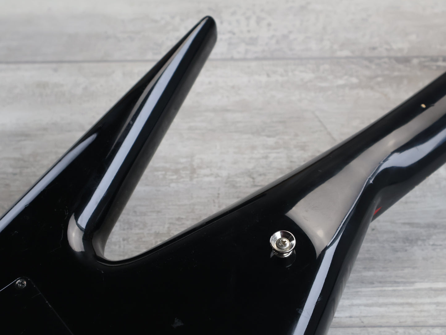 ESP Japan Mick Jones Death Dagger (Silver/Black)