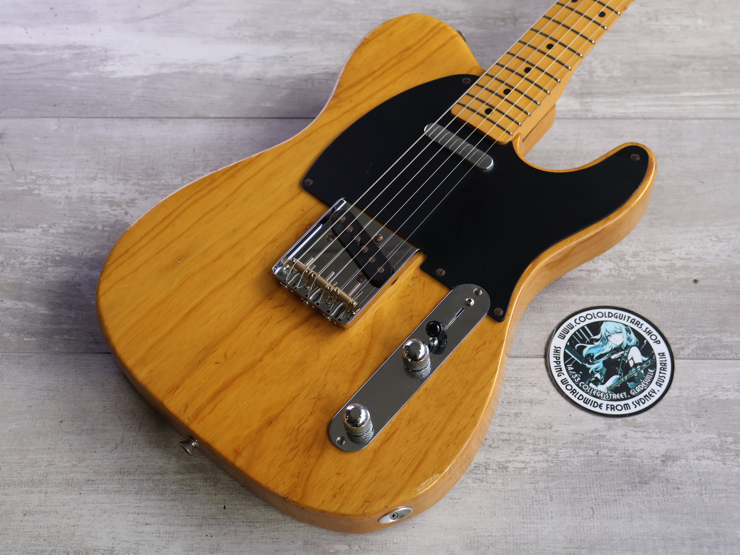 2002 Fender Japan TL52-80 '52 Reissue Telecaster (Vintage Natural)
