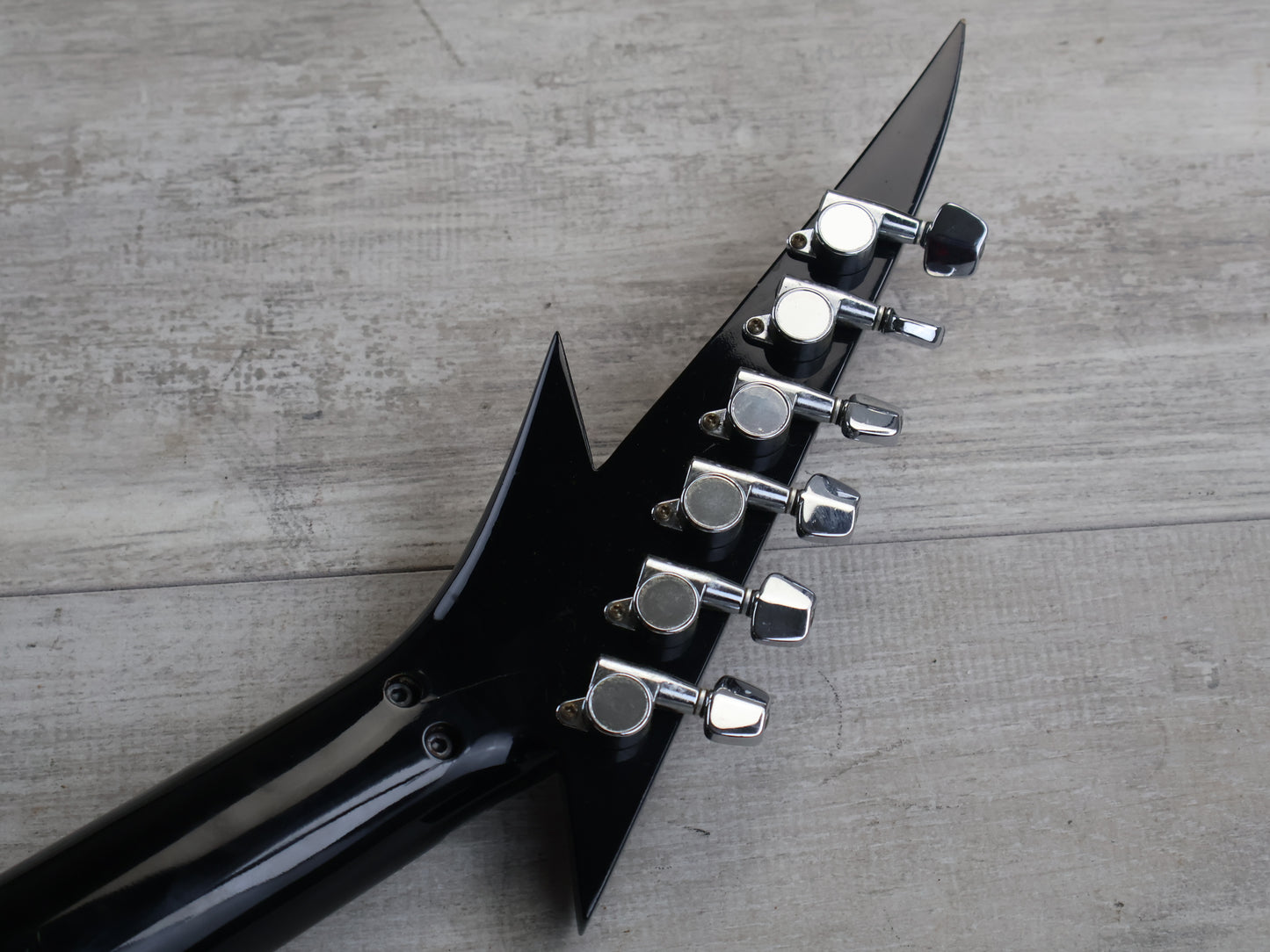 ESP Japan Mick Jones Death Dagger (Silver/Black)