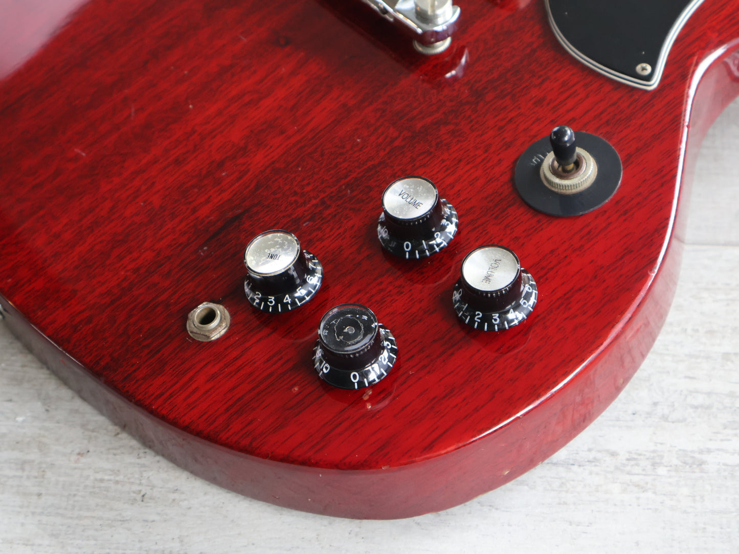 2009 Burny RSG-55 '63 Reissue SG (Cherry Red)