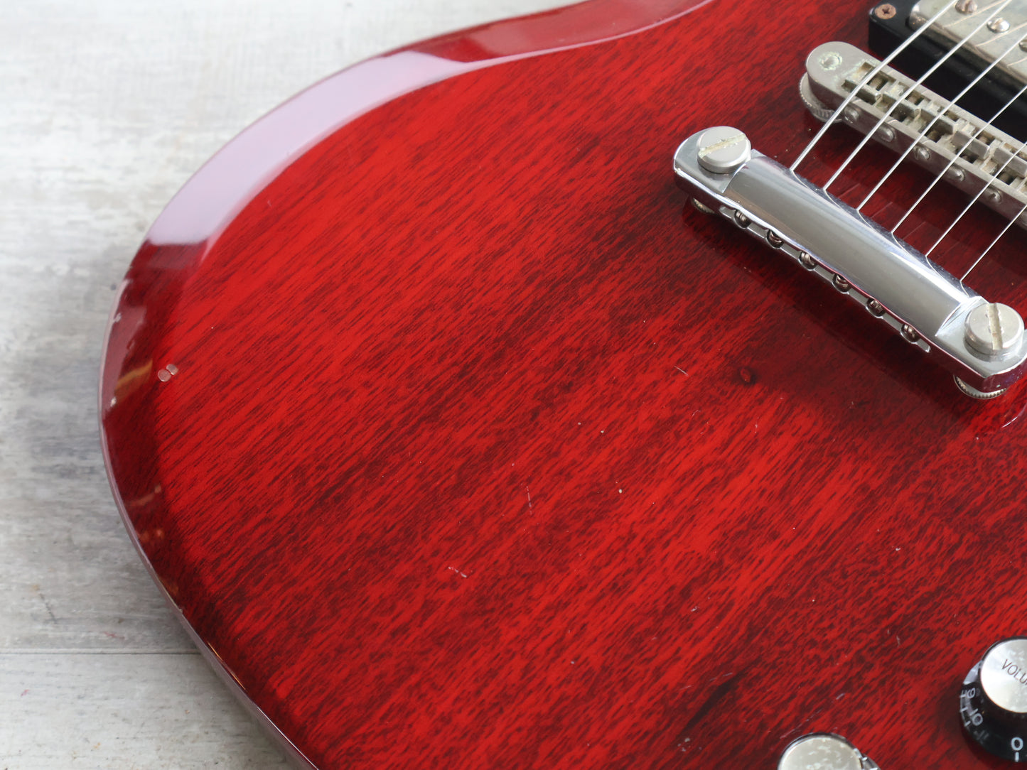 2009 Burny RSG-55 '63 Reissue SG (Cherry Red)
