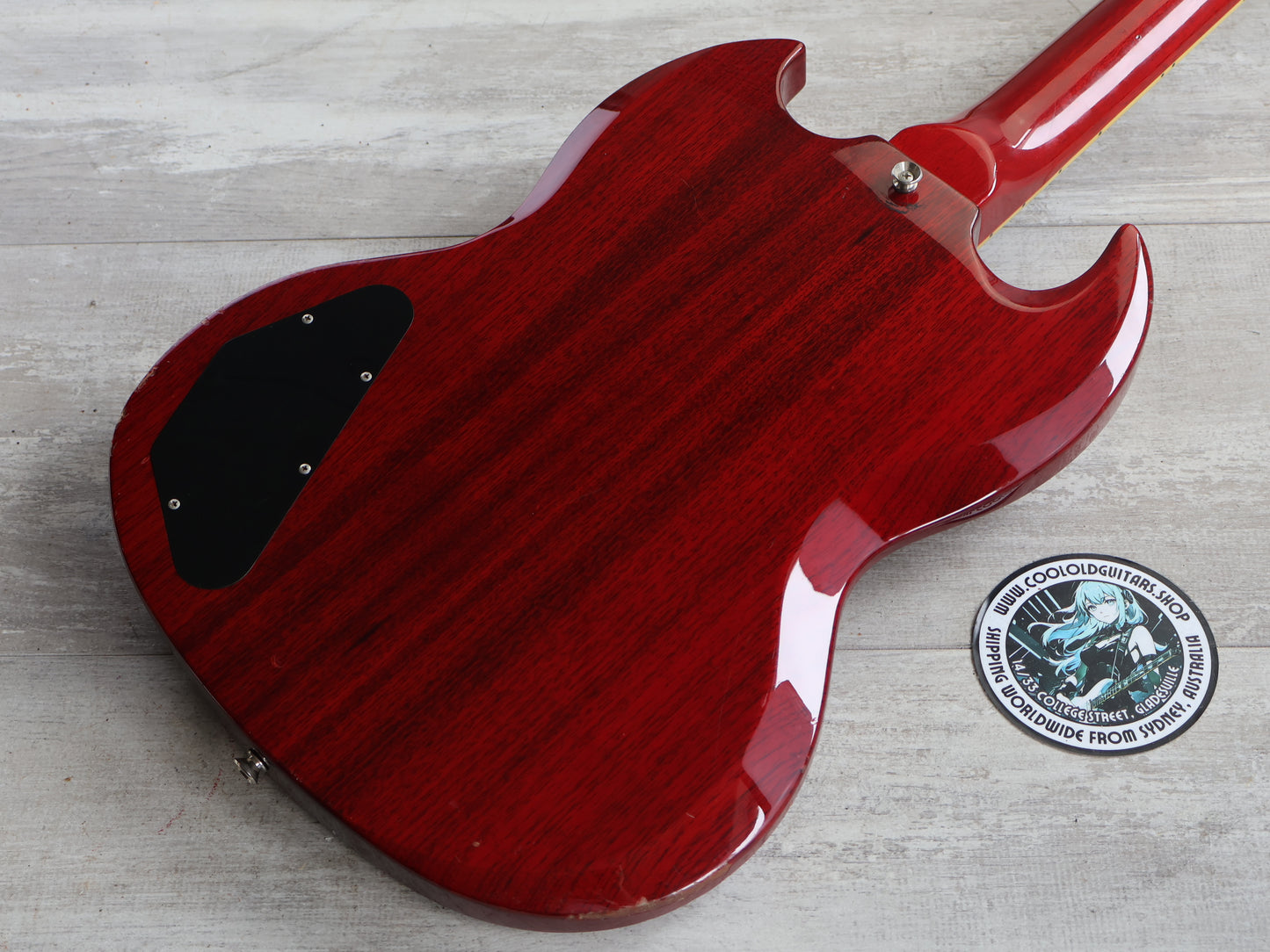 2009 Burny RSG-55 '63 Reissue SG (Cherry Red)