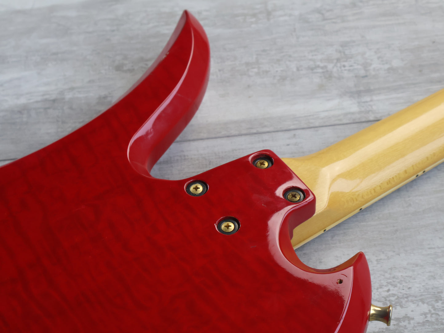 2001 Burny Hide (X Japan) MG-130S Mockingbird w/Sustainer (Cherry Sunburst)