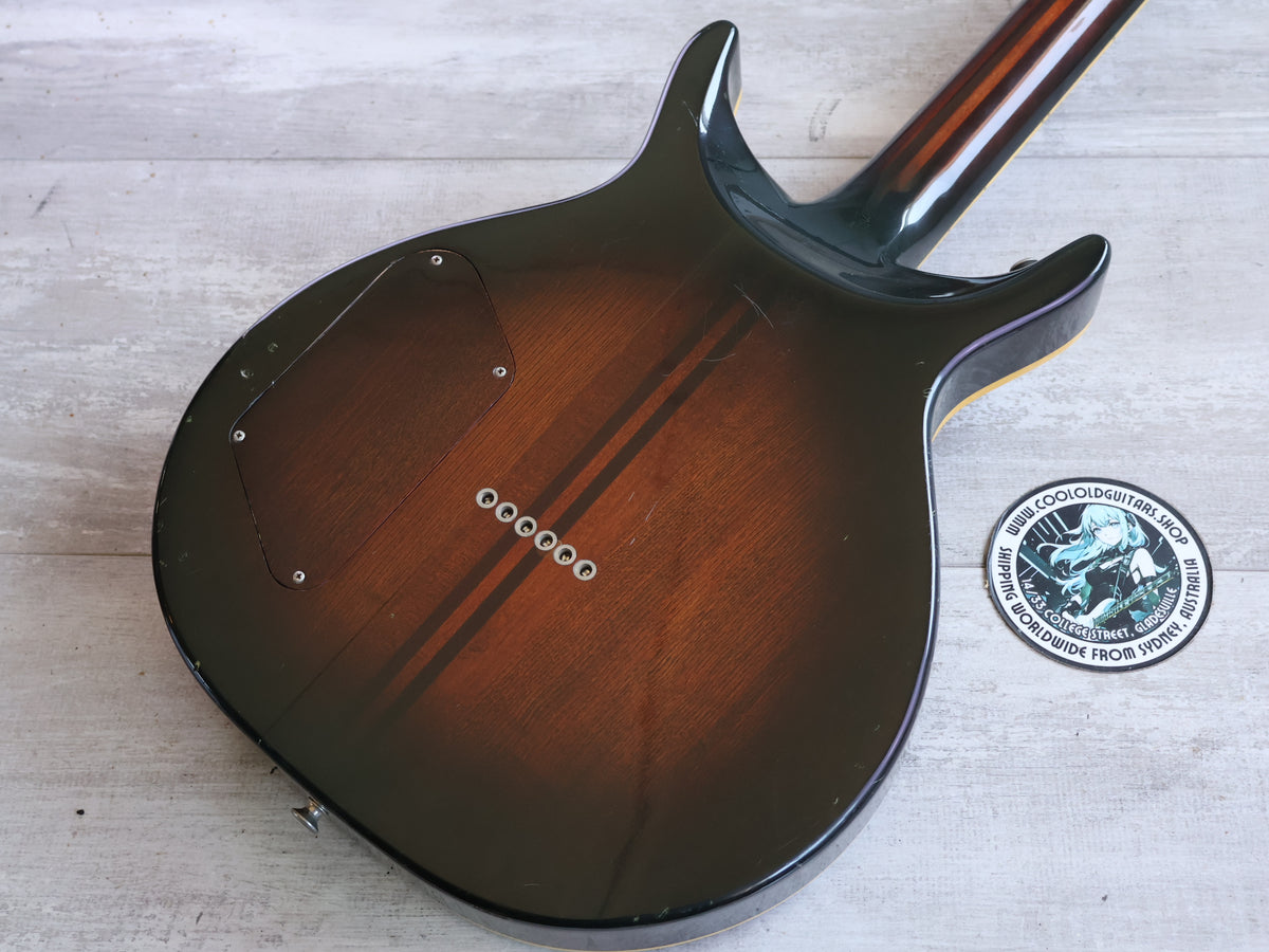 1979 Washburn Japan "Wing Series" Falcon Neckthrough Double Cut (Sunburst)