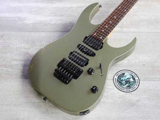 1997 Ibanez Japan RG380 HSH Superstrat (Pewter)