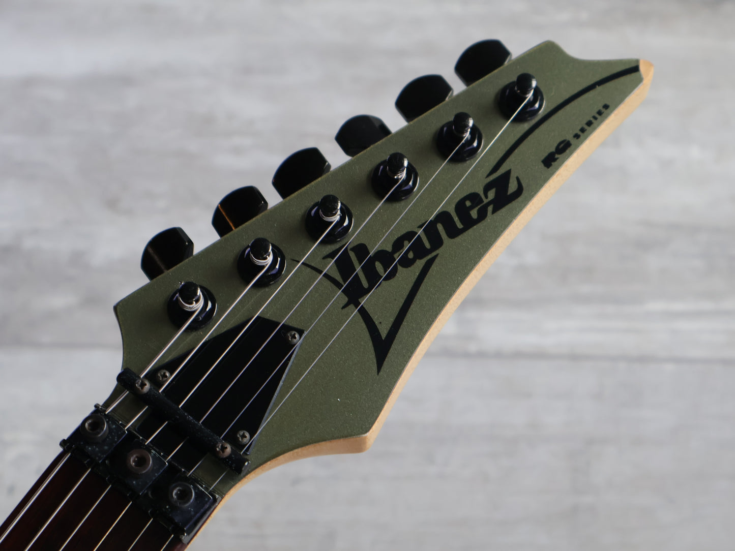 1997 Ibanez Japan RG380 HSH Superstrat (Pewter)